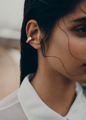 Éole Earcuff - 24 carat gold gilded