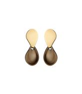 Naé Earrings - Smoked glass