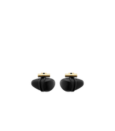 Téré Stud Earrings - Black Marble