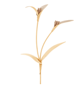 Touka Flower - Textured Trio Wheat