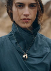 Éole Pendant - 24 carat gold gilded