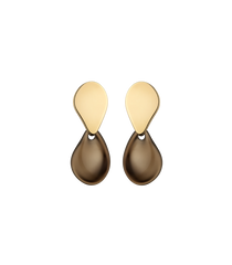 Naé Earrings - Smoked glass